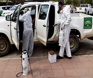 La Junta incorpora efectivos del Infoca a los trabajos de desinfección por el coronavirus