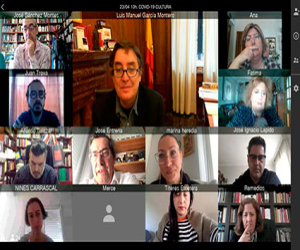 Diputación se reúne con profesionales de la Cultura y prepara un plan de choque para reactivar el sector