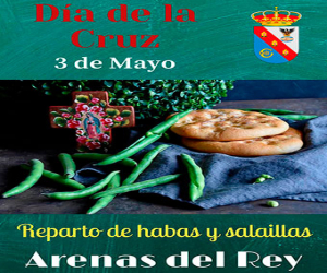 Habas y salaillas, en Arenas del Rey para el Día de la Cruz