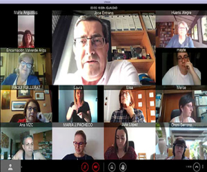 El presidente de Diputación y la diputada de Igualdad se reúnen con más de una treintena de asociaciones de mujeres, colectivos feministas, responsables de Igualdad y Mujer