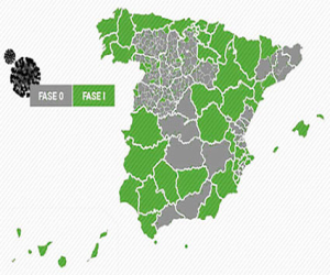 ¿Qué municipios de Granada solicitaba la Junta que entraran en la fase 1?