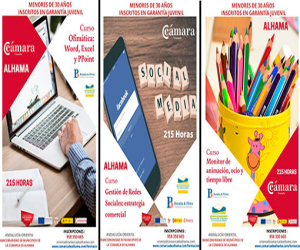 Nuevos cursos de formación a través de la Mancomunidad de Municipios de Alhama