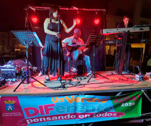 La copla tuvo su sitio con Síncopa en las veladas musicales del fin de semana