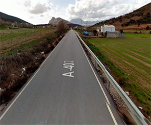 Muere un ciclista atropellado cerca de Zafarraya