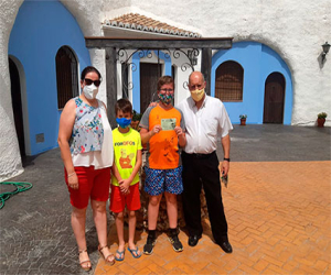 La familia Álvarez Cubo disfrutó de su escapada rural en “El Ventorro”