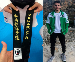 Óscar Correa nos representará en el Campeonato de España de karate
