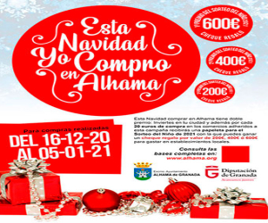 Campaña de apoyo para comprar en los comercios locales en Navidad y concurso de escaparates