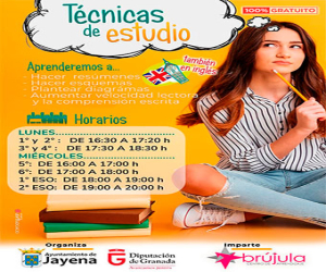 El Ayuntamiento de Jayena pone en marcha una iniciativa de apoyo escolar gratuito para sus vecinos escolares
