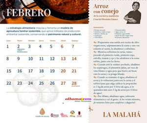 En febrero nos vamos con la receta hasta la Malahá