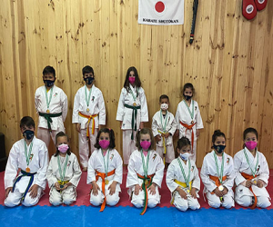 Campeonato de karate para los más peques