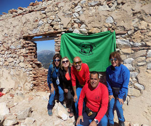 Club de senderismo Navachica de Jayena, senderismo a pesar de la pandemia