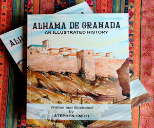 La historia de Alhama en inglés. Stephen Smith: «Este libro es el resultado de tres años de investigación y pintura»