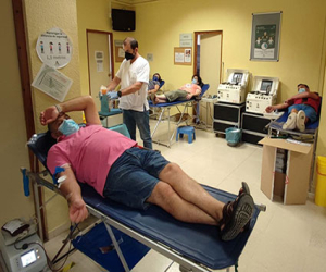 Casi 150 personas se acercaron a donar sangre este me de agosto