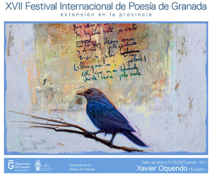Alhama formará parte de la programación de la Extensión de la Provincia del XVII Festival Internacional de Poesía de Granada 