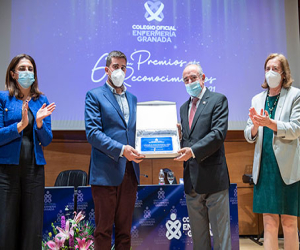 El Colegio de Enfermería de Granada premia a los voluntarios de Alhama durante la pandemia
