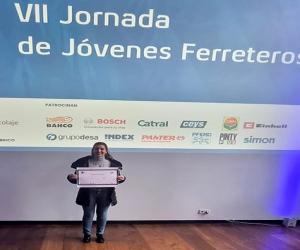La ferretería de Bazar Molina, de Alhama, finalista en el III Premio Joven Ferretero del Año