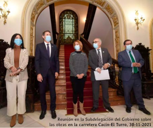 Las obras de la carretera Cacín-El Turro se ejecutarán el próximo año con una inversión de 1,7 millones