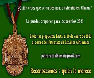Se abre el plazo para las propuestas de los Premios Alhama 2021