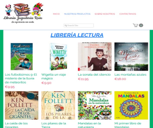 Librería juguetería Ruiz relanza su página web