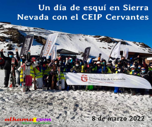 Un día de esquí en Sierra Nevada con el CEIP Cervantes