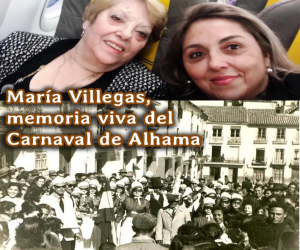 María Villegas, memoria viva del Carnaval de Alhama