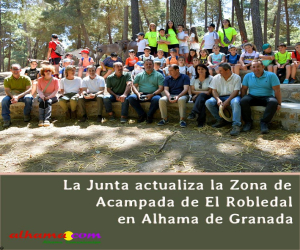 La Junta actualiza la Zona de Acampada de El Robledal en Alhama de Granada