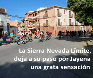 La Sierra Nevada Límite, deja a su paso por Jayena una grata sensación