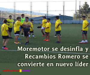 Moremotor se desinfla y Recambios Romero se convierte en nuevo líder