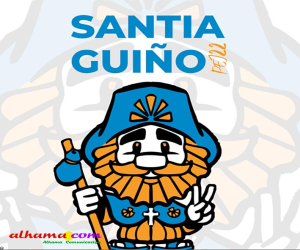 Santiaguiño, la ilustración del apóstol peregrino para la PEJ22 creada por el alhameño Miguel Redondo