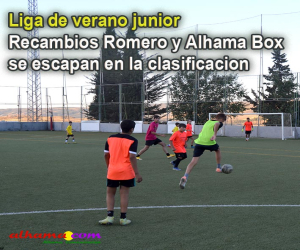 Recambios Romero y Alhama Box se escapan en la clasificación