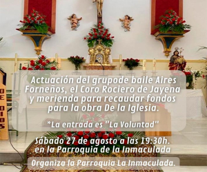 Información de la parroquia La Inmaculada Fornes