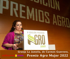 Granja La Jameña, de Carmen Guerrero, Premio Agro Mujer 2022