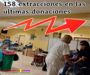 Las donaciones de sangre siguen en su nivel