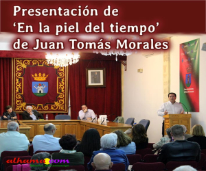 Juan Tomás Morales presentó su poemario ‘En la piel del tiempo’ 