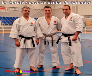 En karate nunca se acaba de aprender