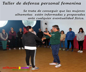 Taller de defensa personal femenina