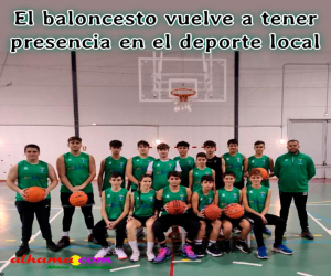 El baloncesto vuelve a tener presencia en el deporte local