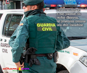 Matan en Jayena a una persona en su finca de varios disparos