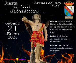 Arenas del Rey celebra a su patrón San Sebastián
