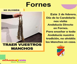 Fornes mostrará en Andalucía Directo su tradición de los 'manchos' el jueves, 2 de febrero