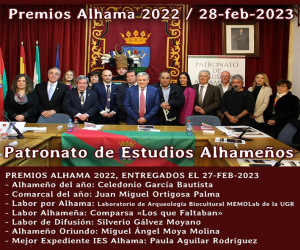 Muchas lágrimas de emoción en la entrega de los Premios Alhama 2022, el pasado 27 de febrero de 2023