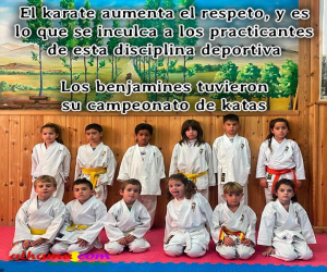 El karate aumenta el respeto, y es lo que se inculca a los practicantes de esta disciplina deportiva