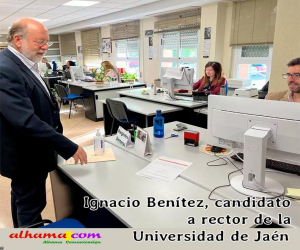 Ignacio Benítez candidato a rector de la Universidad de Jaén