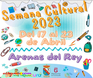 Arenas del Rey celebra su semana cultural del 17 al 23 de abril