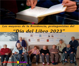 Los mayores de la residencia, protagonistas del “Día del Libro”