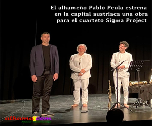 El alhameño Pablo Peula estrena en la capital austriaca una obra para el cuarteto Sigma Project