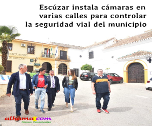 Escúzar instala cámaras en varias calles para controlar la seguridad vial del municipio
