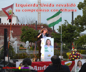 Izquierda Unida reafirmó su compromiso con Alhama