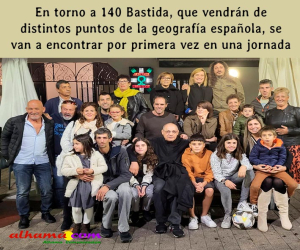 José Mari Bastida cumplirá su deseo de reunir a su numerosa familia en su 70º cumpleaños