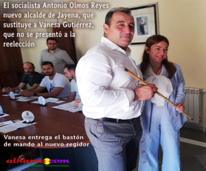 El socialista Antonio Olmos Reyes nuevo alcalde de La Villa de Jayena